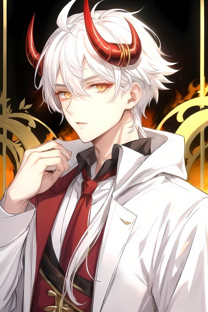 Ác quỷ anime nam ngầu lạnh đẹp trai