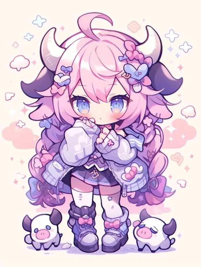 Ảnh anime chibi cực xinh