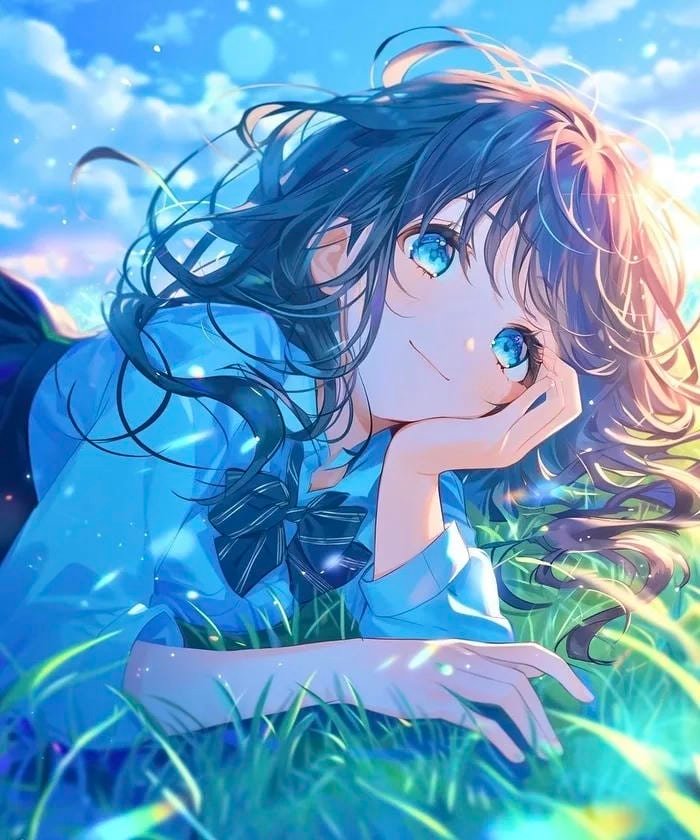 Ảnh anime nữ chill