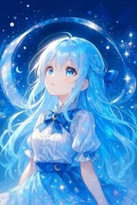 Ảnh anime nữ dịu dàng