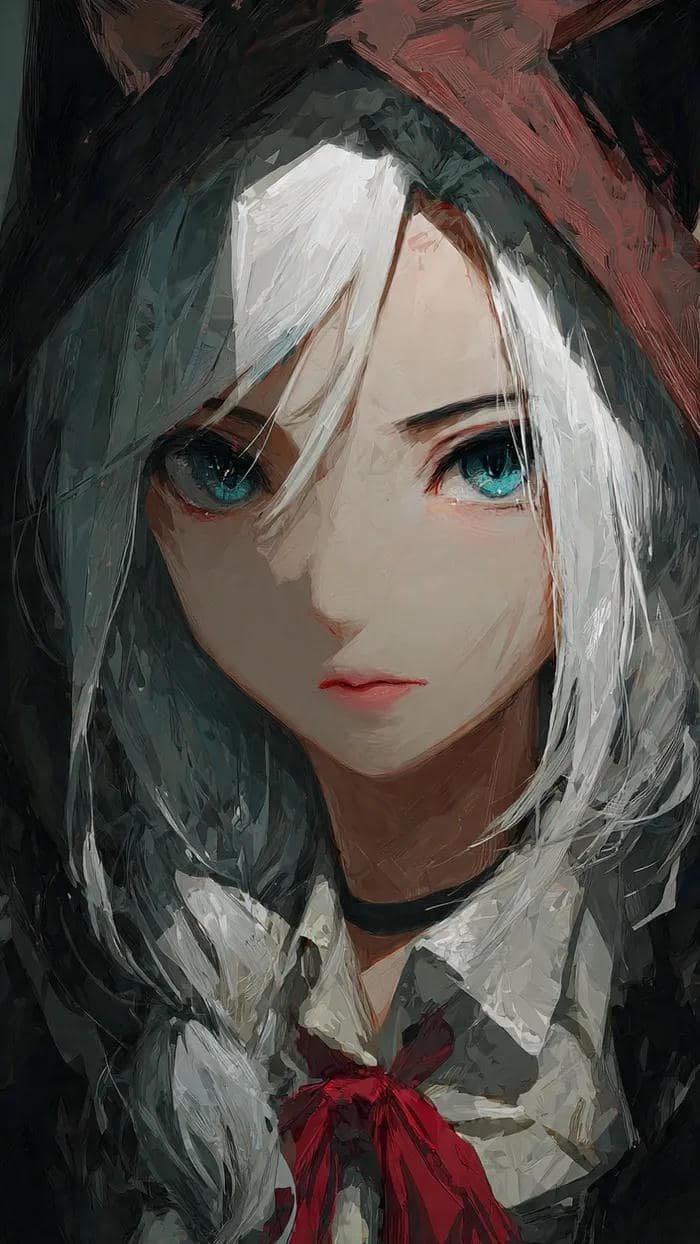 Ảnh anime nữ ngầu dễ thương