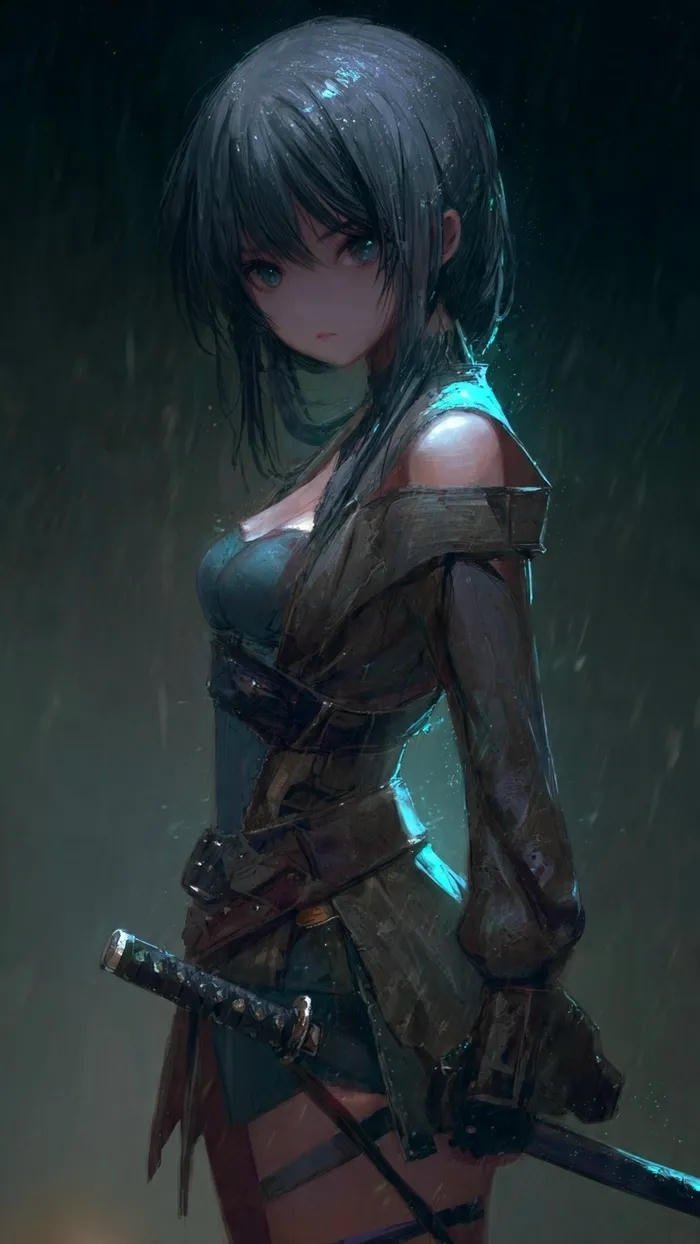 Ảnh anime nữ ngầu full hd