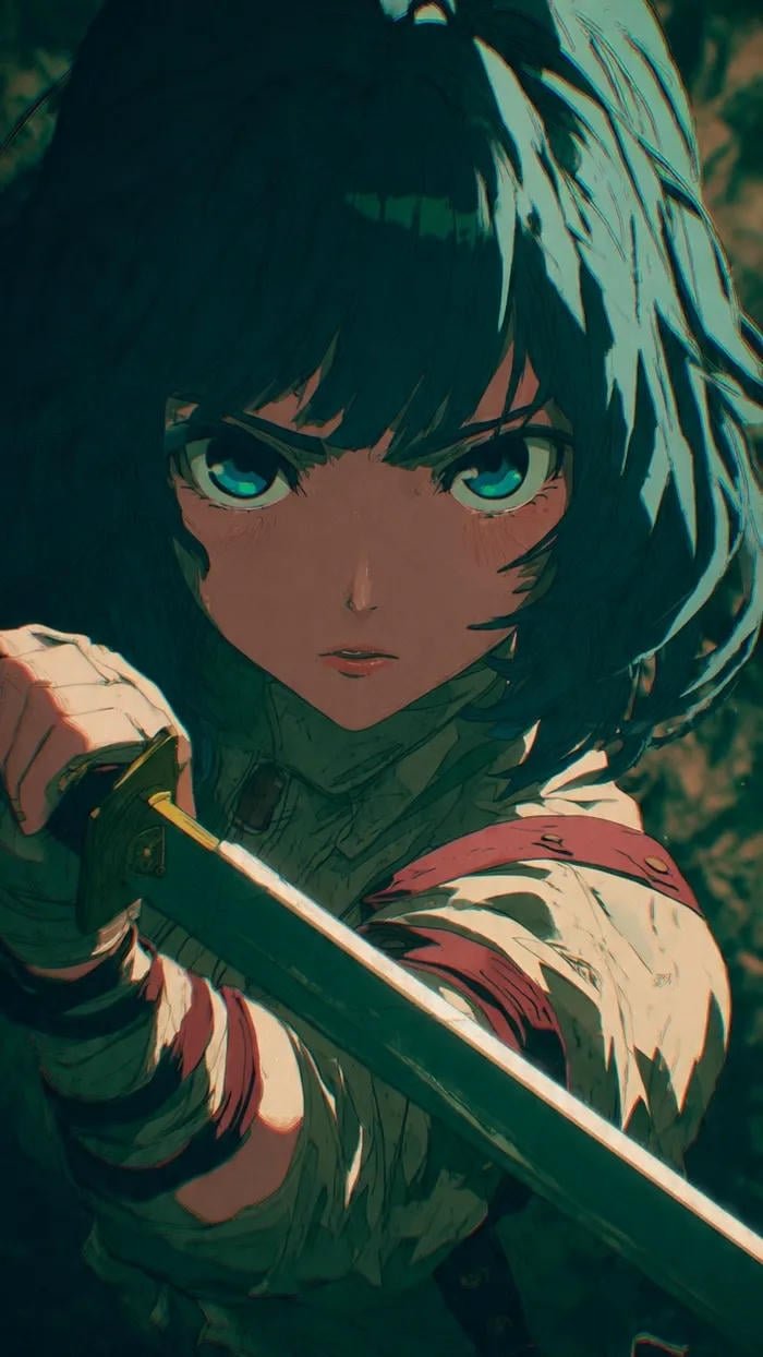 Ảnh anime nữ ngầu lạnh lùng