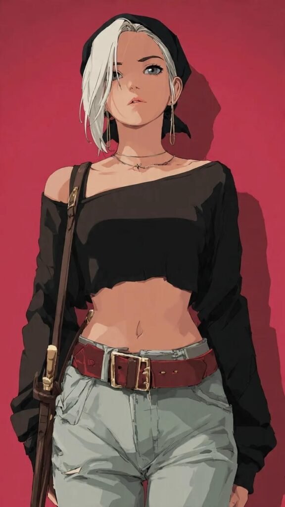 Ảnh anime nữ ngầu và mạnh mẽ