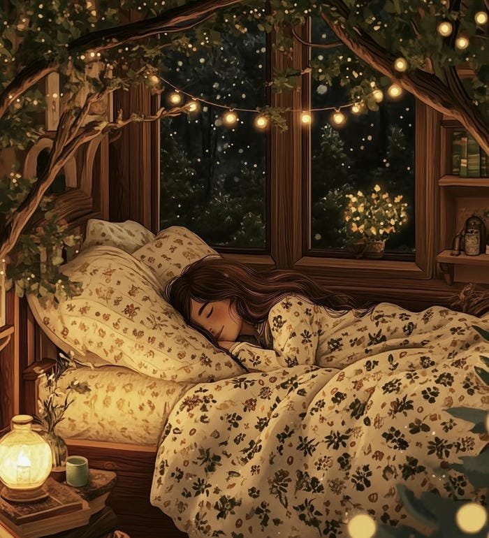 Ảnh chúc ngủ ngon mang nét lãng mạn