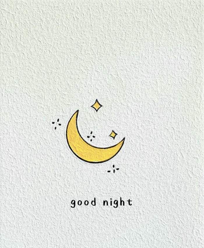 Ảnh chúc ngủ ngon tĩnh lặng