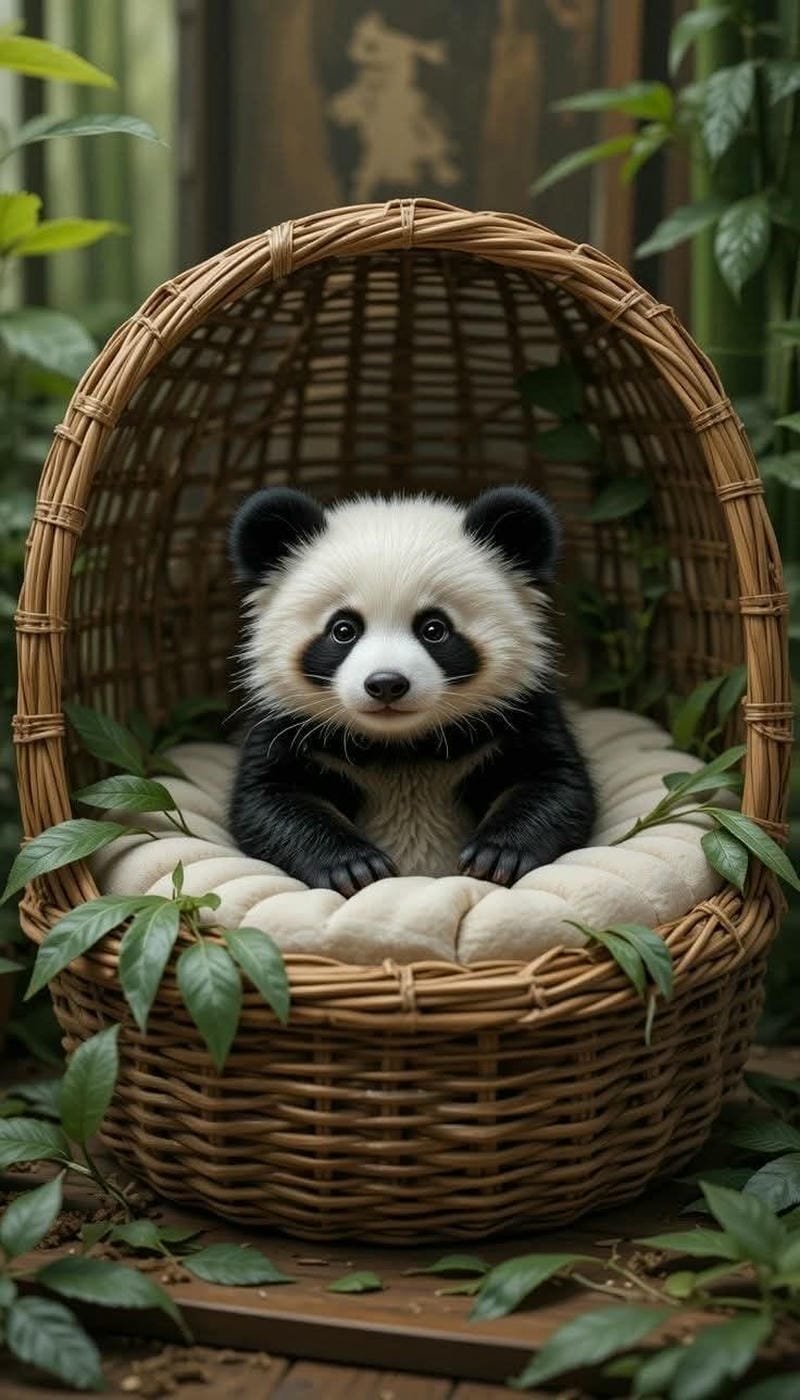 Ảnh con gấu trúc con