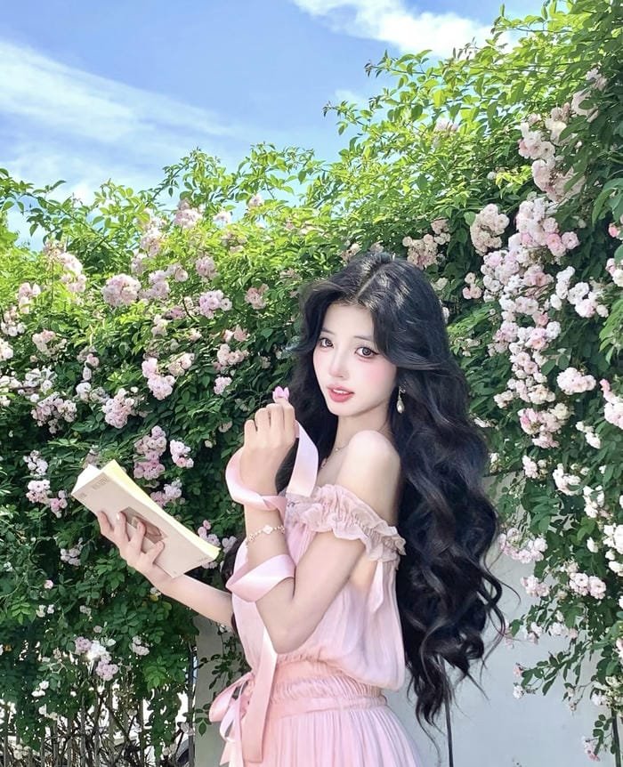 Ảnh gái xinh thể hiện phong cách riêng