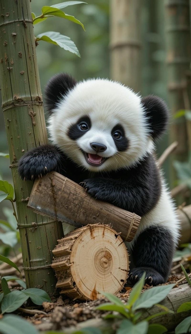 Ảnh gấu trúc cute