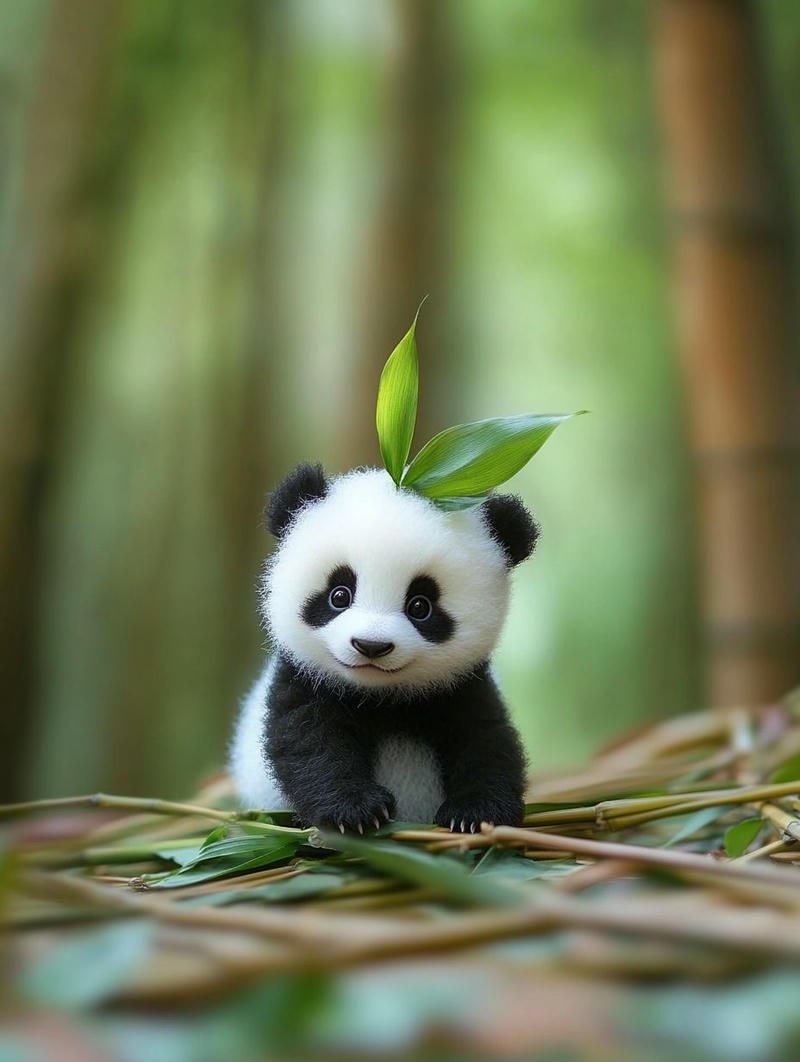 Ảnh gấu trúc mini