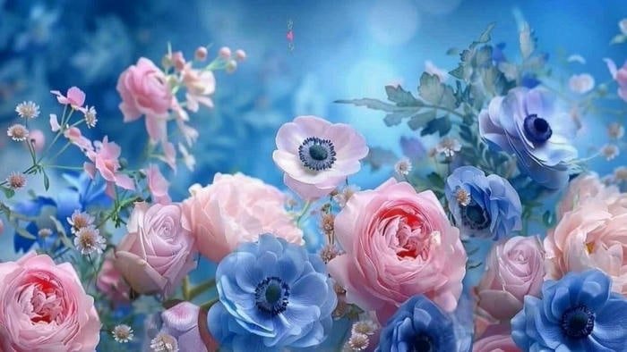 Ảnh hoa đẹp rực rỡ sắc màu