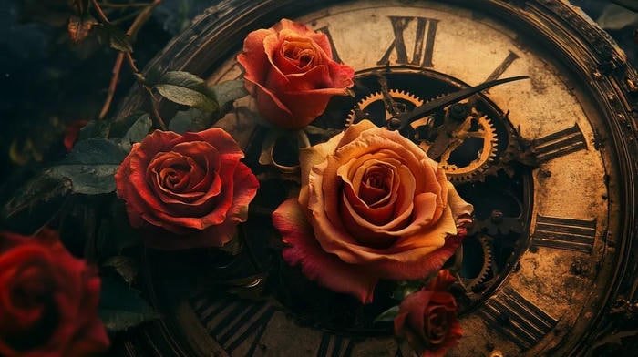 Ảnh hoa hồng đẹp mang phong cách nghệ thuật