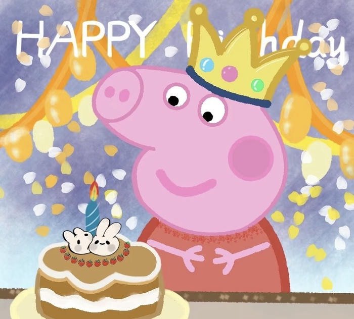 Ảnh sinh nhật lầy lội