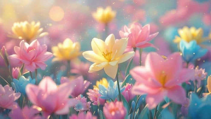 Hình ảnh hoa nở khoe sắc