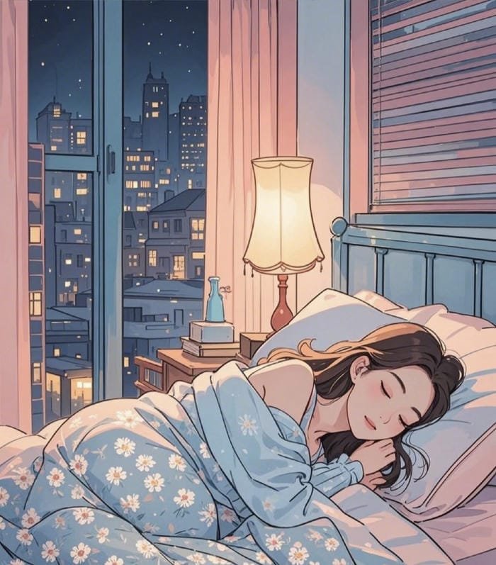 Hình chúc ngủ ngon lãng mạn