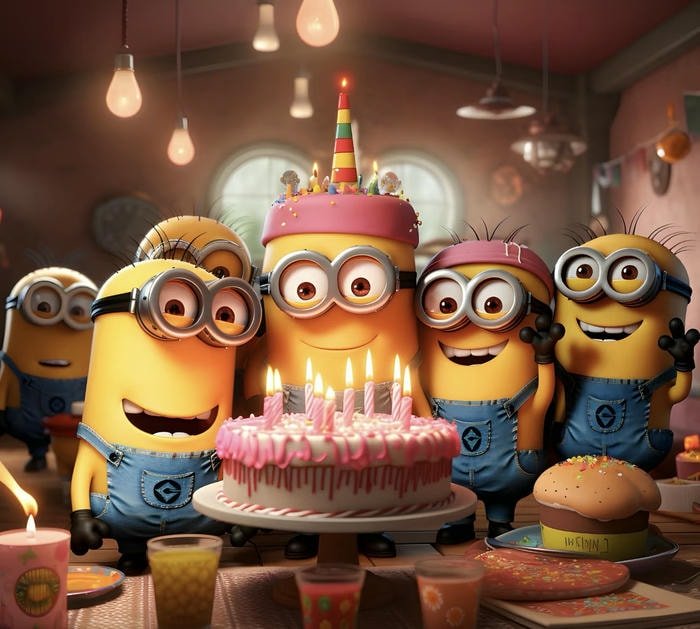 Hình chúc sinh nhật dễ thương và hài