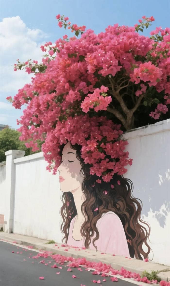 Hình hoa đơn giản