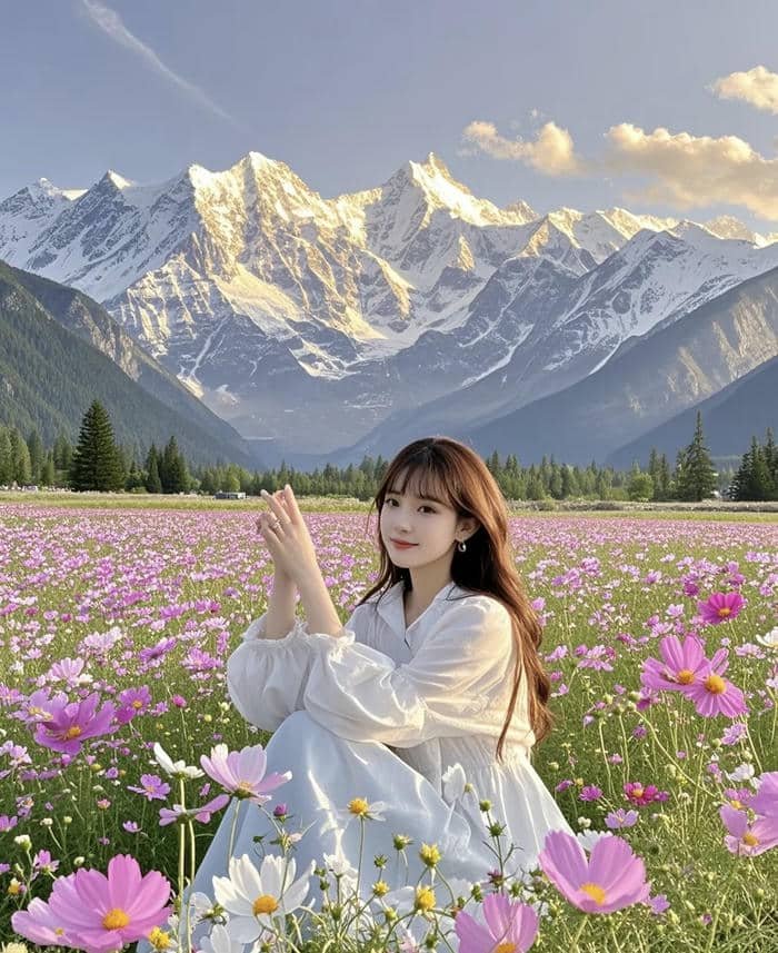 Hình hoa nhẹ nhàng