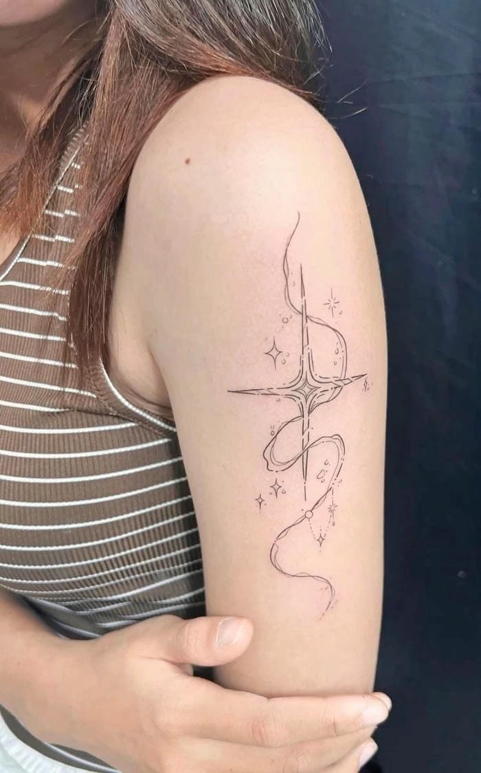 Hình xăm nghệ thuật đẹp cho nữ