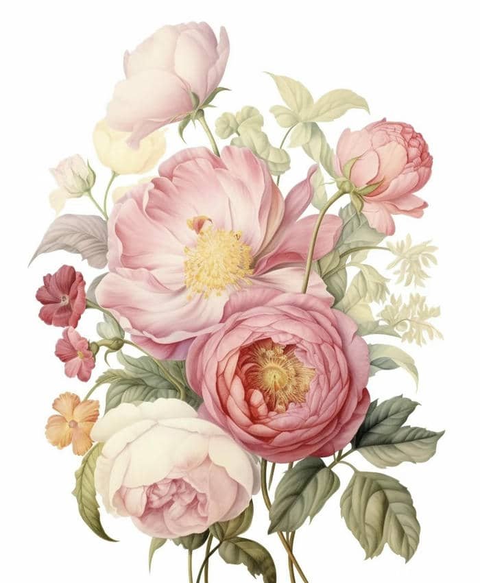 Hoa hòa mình cùng thiên nhiên