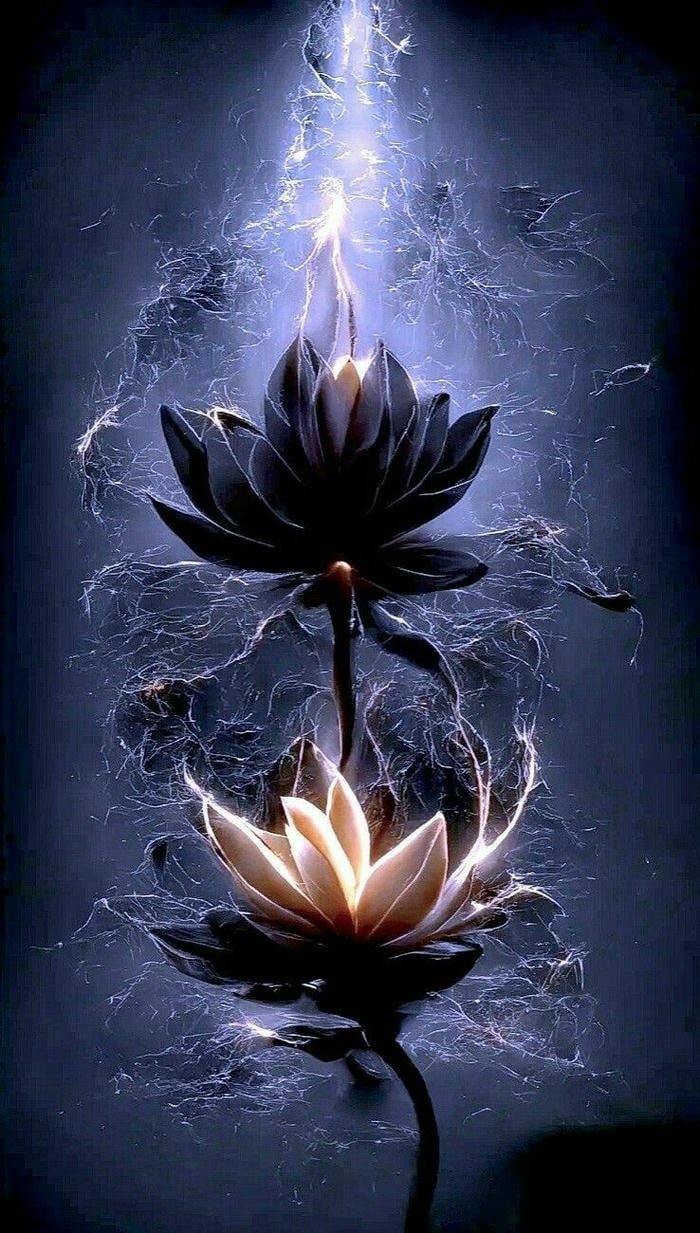 Hoa sen đen ấn tượng