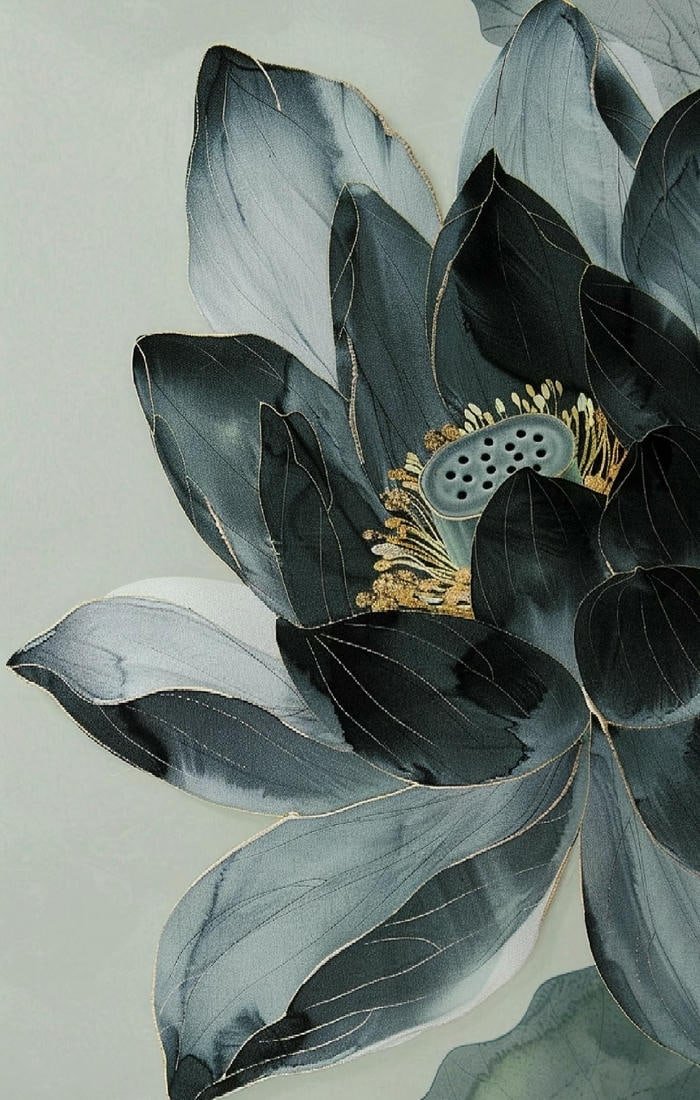 Hoa sen đen huyền bí