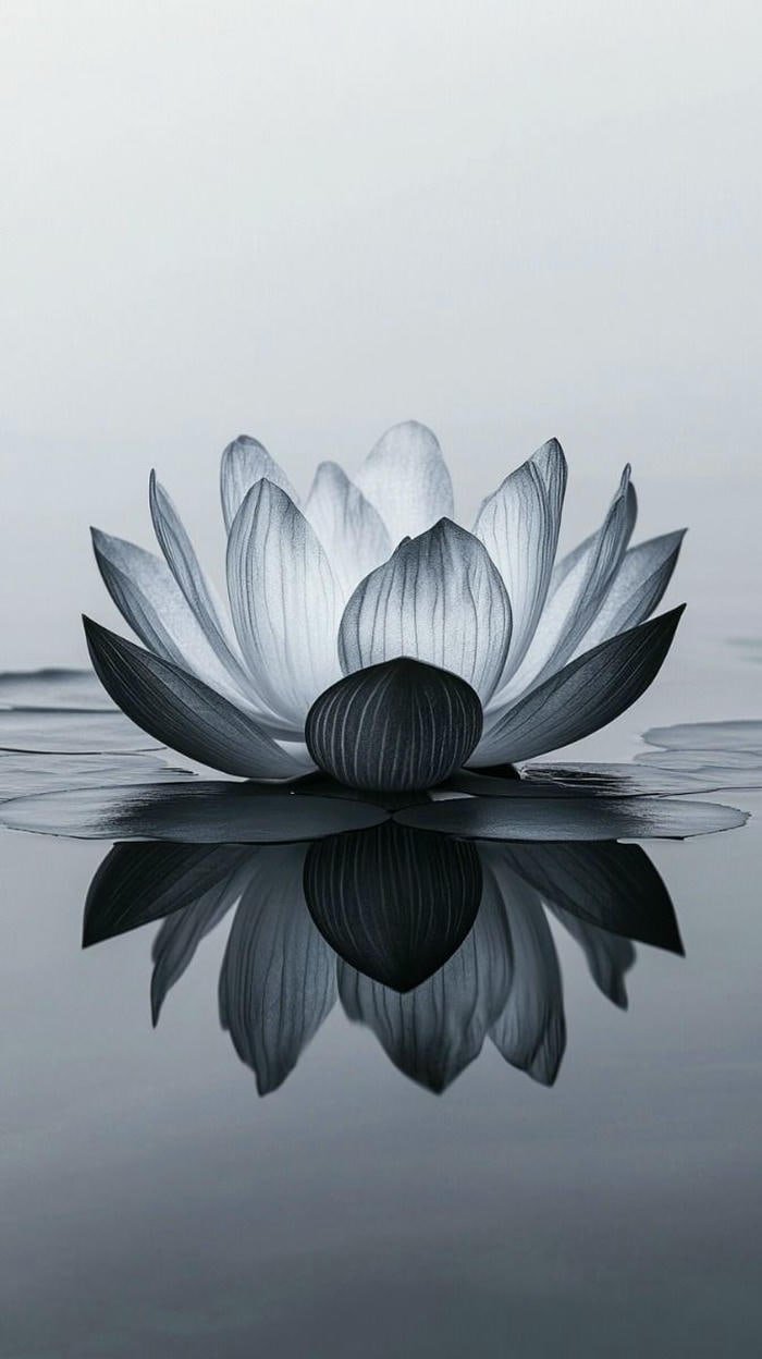 Hoa sen đen mạnh mẽ