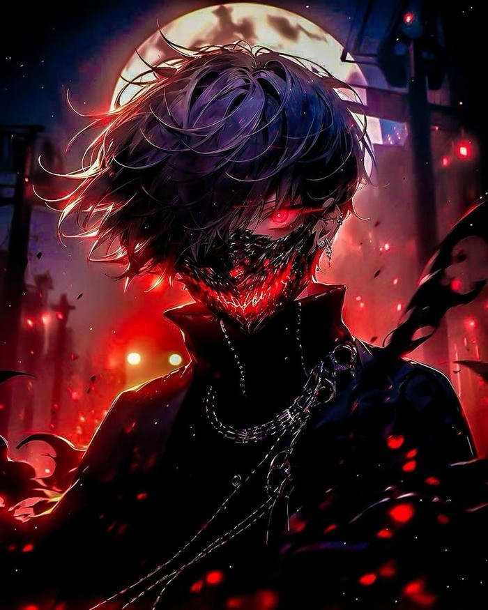 Nam anime lạnh như quỷ dữ cực ngầu chất