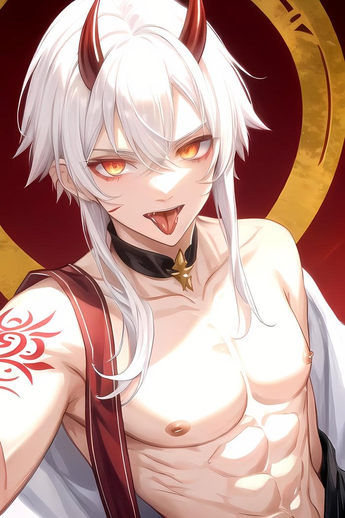 Nam chính anime ác quỷ với vẻ ngầu lạnh lùng