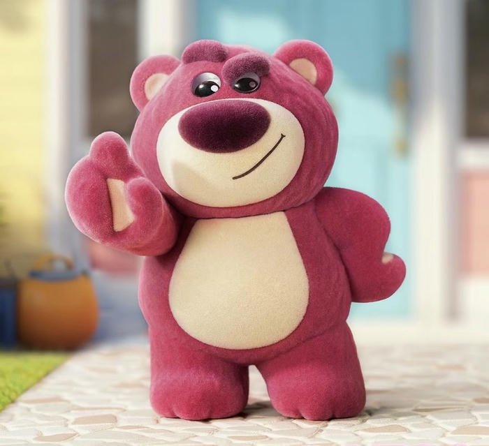 ảnh gấu dâu dễ thương