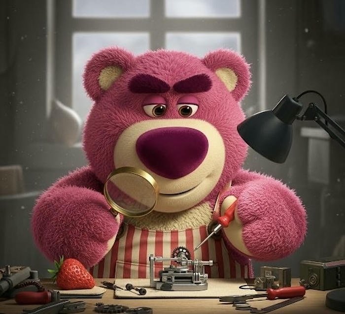 ảnh gấu dâu sửa chữa