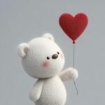 ảnh gấu trắng dễ thương