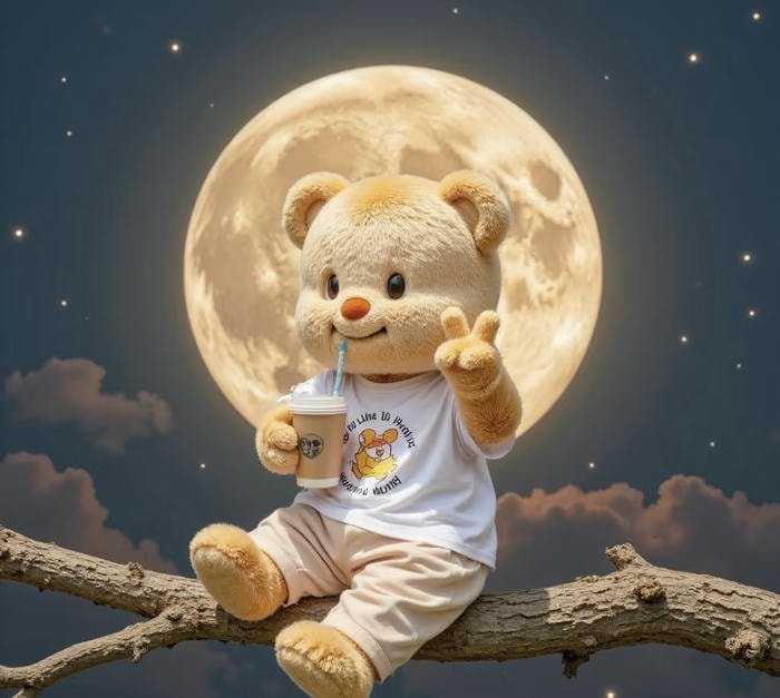 ảnh gấu uống nước