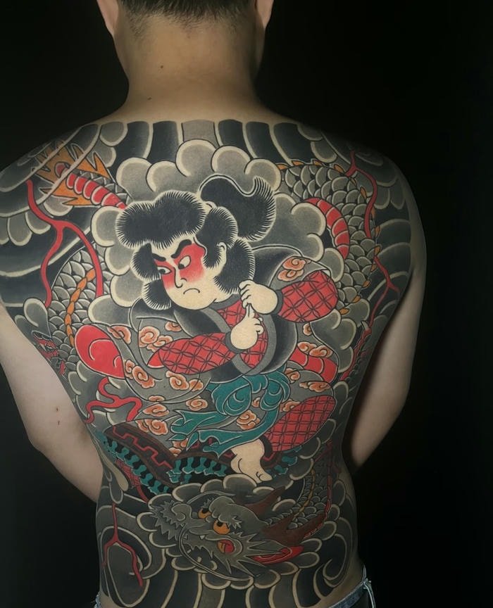 hình xăm full lưng đẹp cho nam