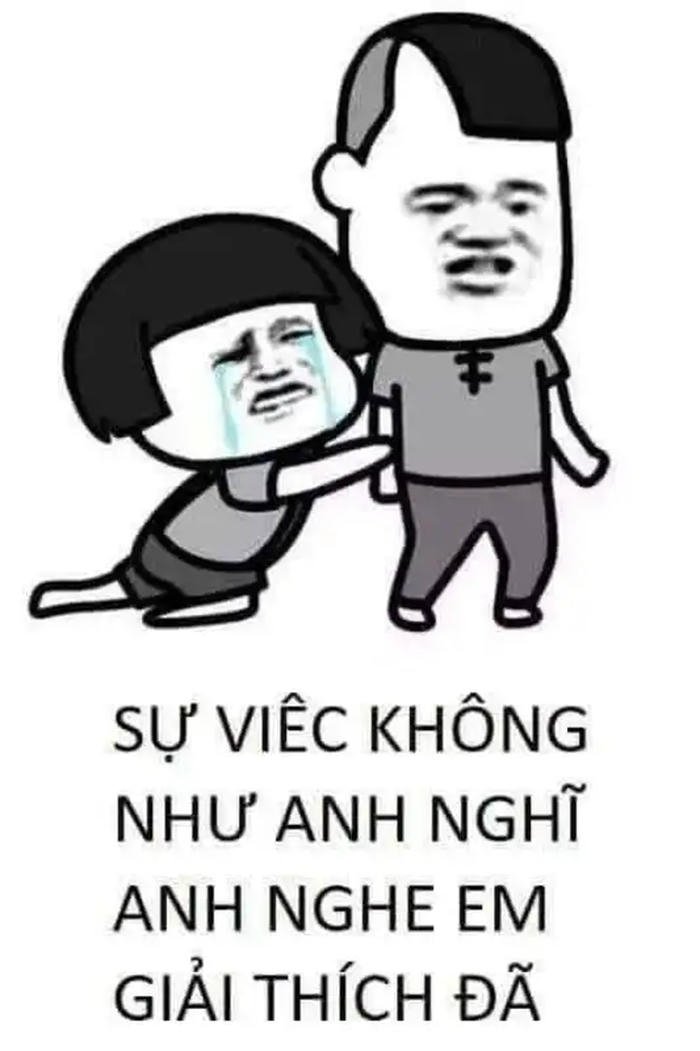 lạy meme ôm tay van xin