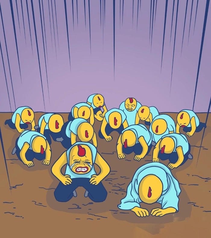 lạy meme quỳ xuống