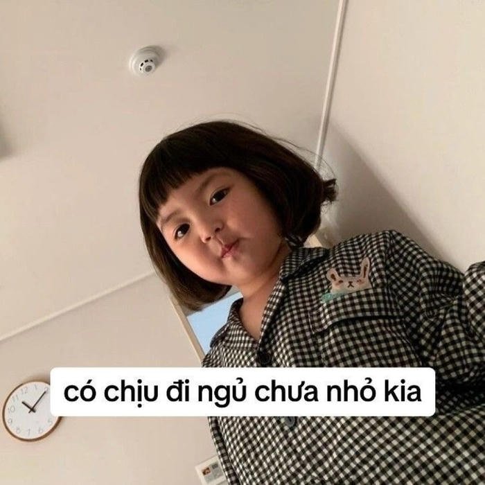meme chúc ngủ ngon cute chị đại