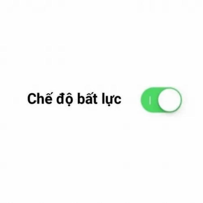 meme gục ngã bật chế độ bất lực