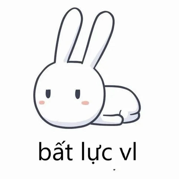 meme gục ngã thỏ