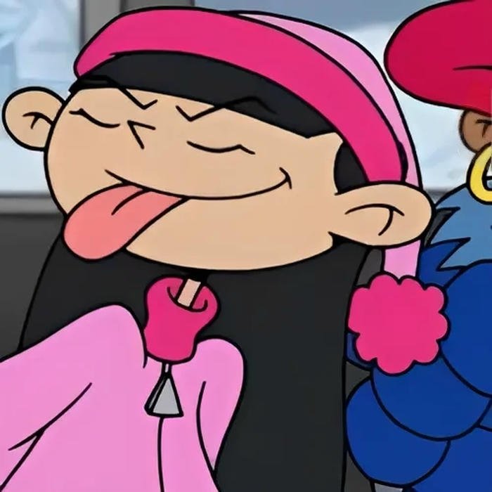 meme lêu lêu cartoon