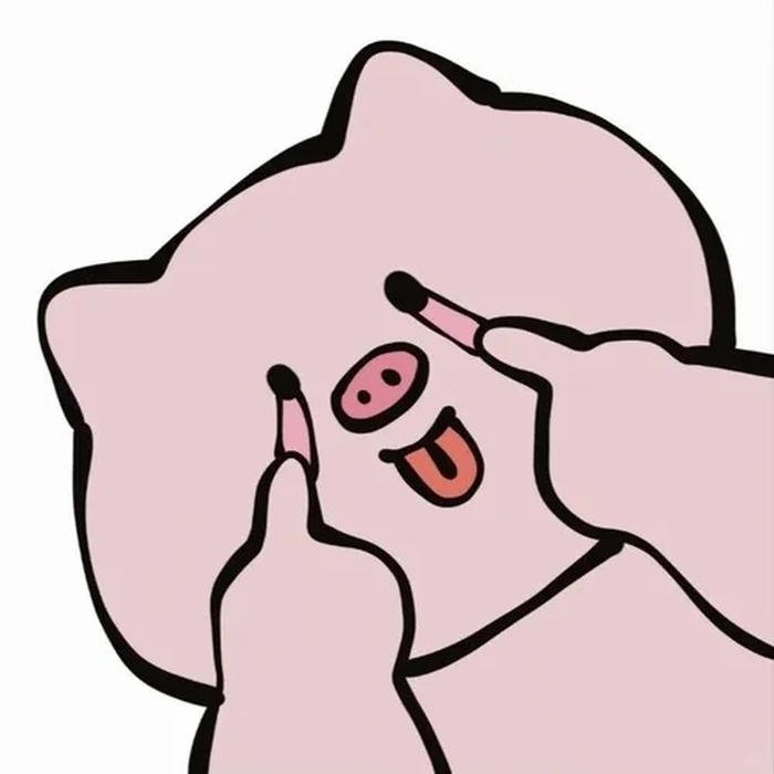 meme lêu lêu lợn con