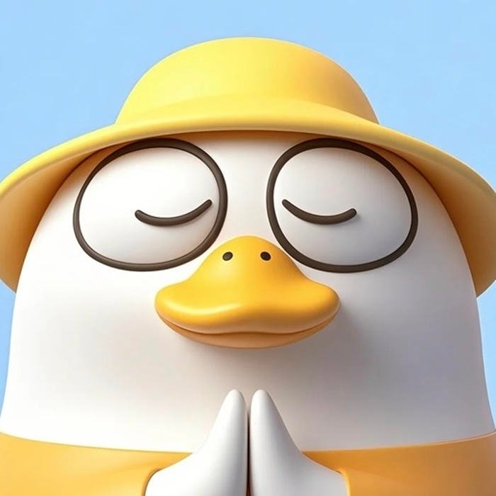 mô phật meme vịt cute