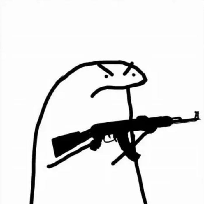 súng meme tức giận