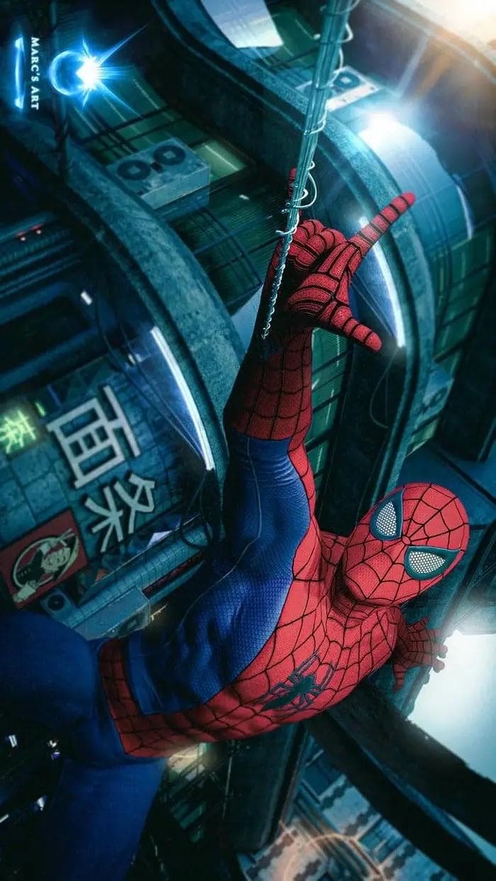 Ảnh Spiderman fanart độc đáo đầy sáng tạo