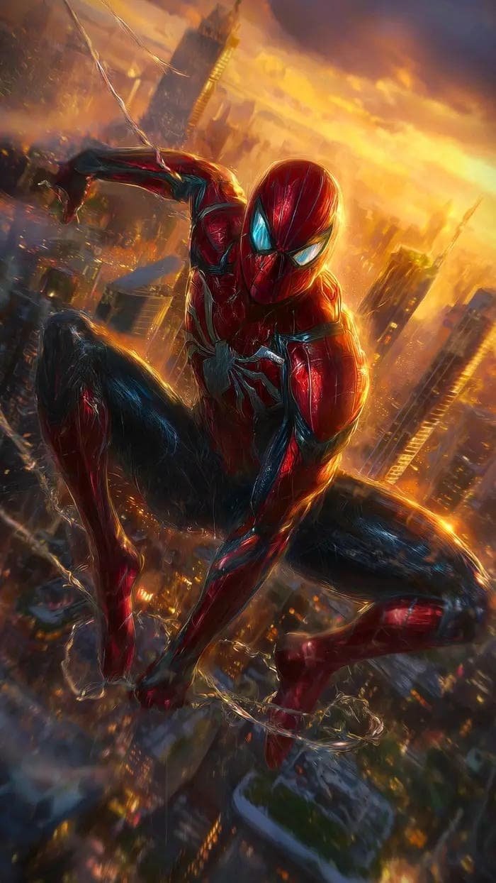Ảnh Spiderman chuẩn siêu anh hùng chiến đấu