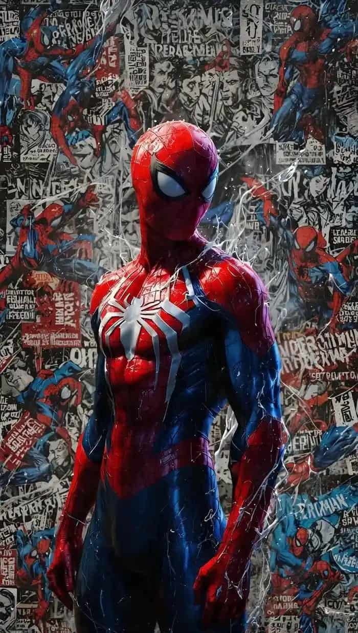 Ảnh spiderman lạnh lùng nhất