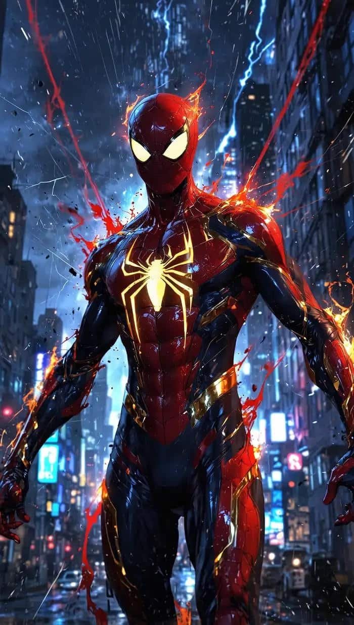 Ảnh spiderman lạnh lùng