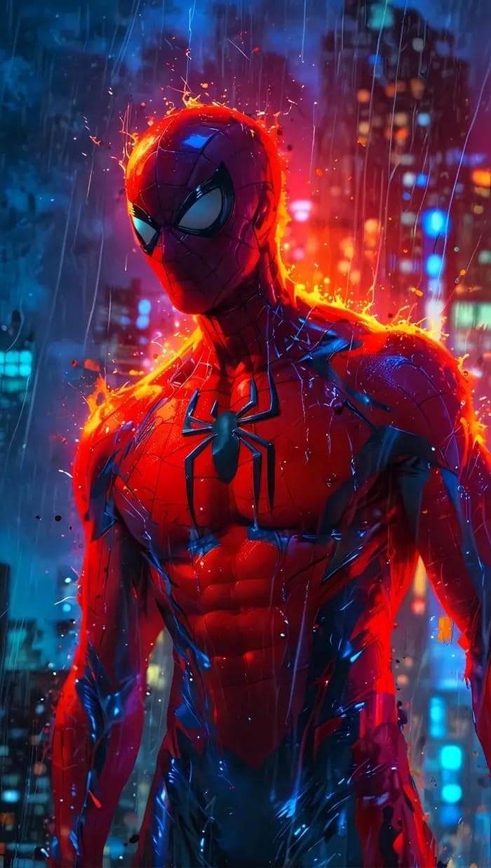 Ảnh Spiderman từ bộ phim Marvel