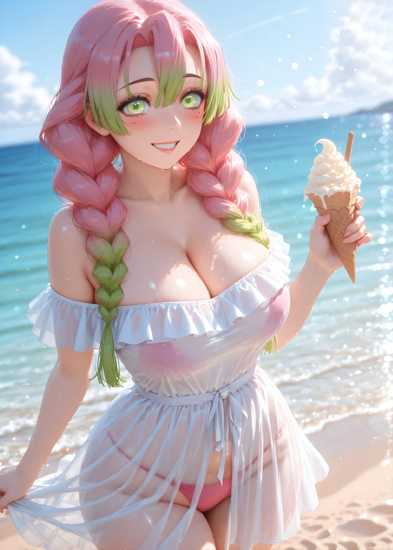 Anime nude trắng trẻo gợi cảm