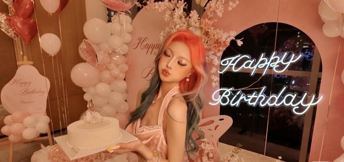 Hình sinh nhật sang trọng và tinh tế